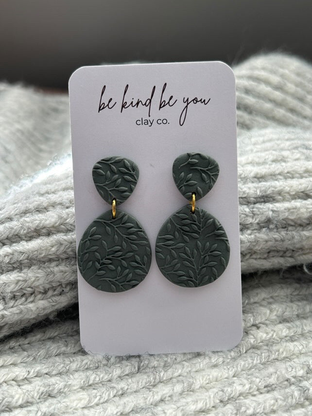 Be Kind Be You Clay Earrings 🇨🇦