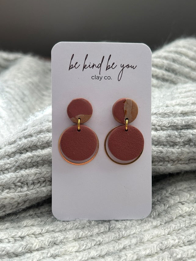 Be Kind Be You Clay Earrings 🇨🇦