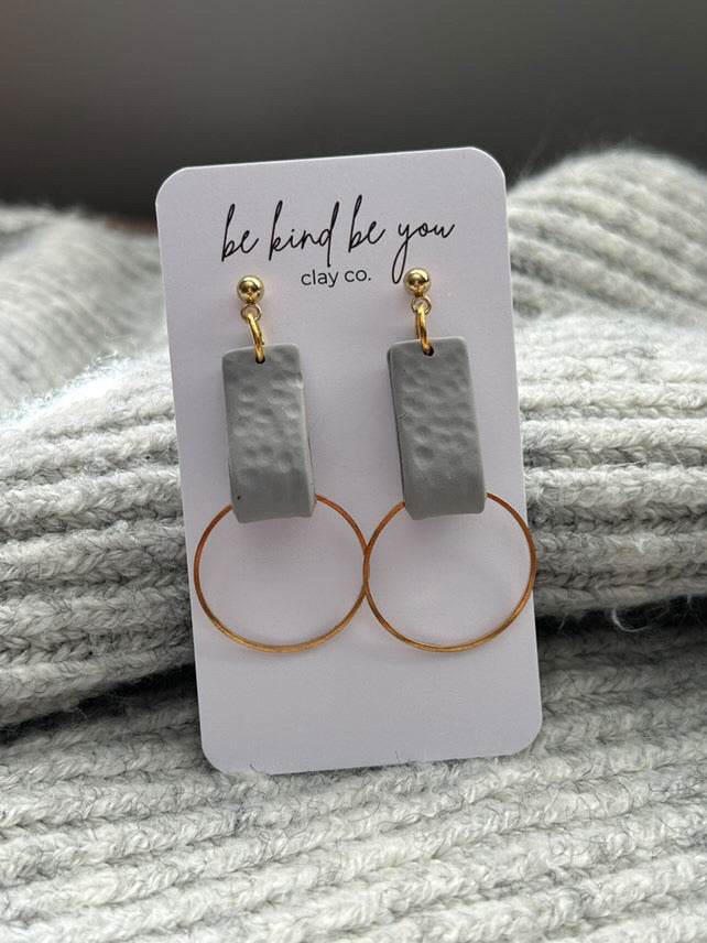 Be Kind Be You Clay Earrings 🇨🇦
