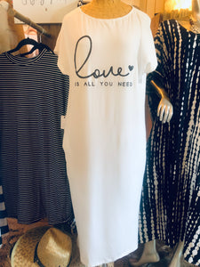 All you Need is Love Maxi Dress zbrand