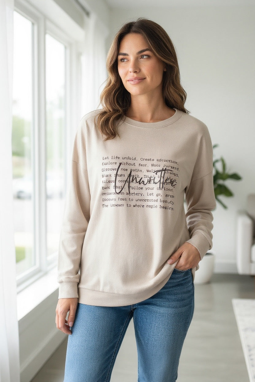 Unwritten Saying Long Sleeve by Legends & Wings