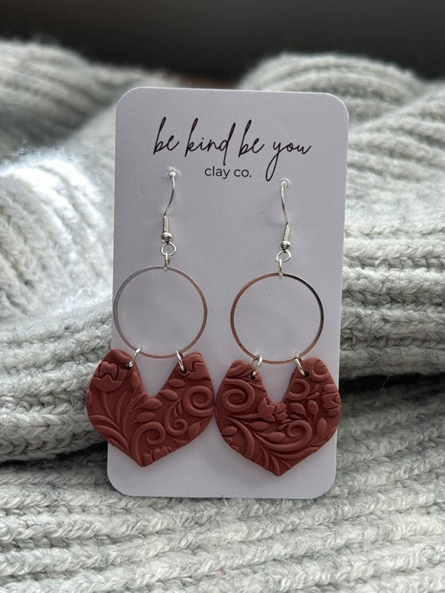 Be Kind Be You Clay Earrings 🇨🇦