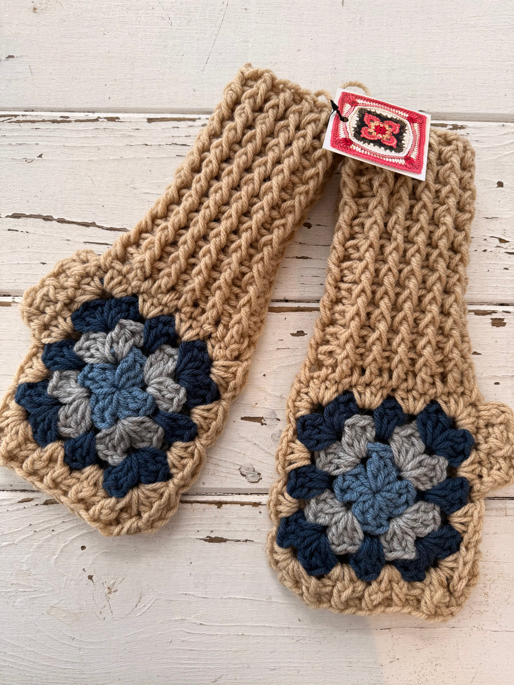 Crochet Fingerless Mitts - locally made 🇨🇦