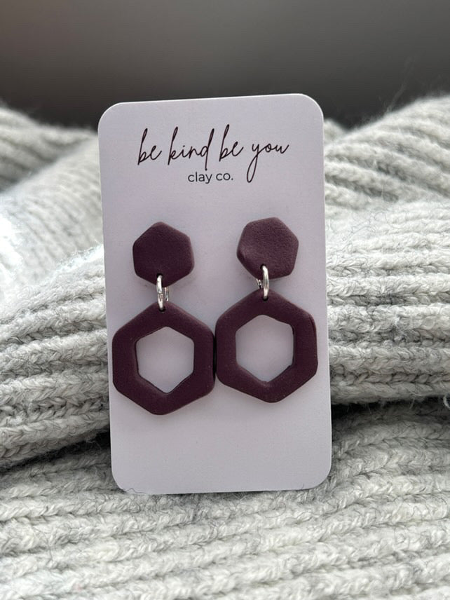 Be Kind Be You Clay Earrings 🇨🇦
