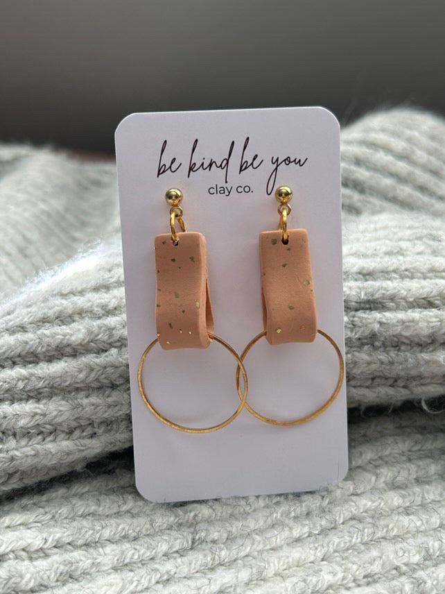 Be Kind Be You Clay Earrings 🇨🇦