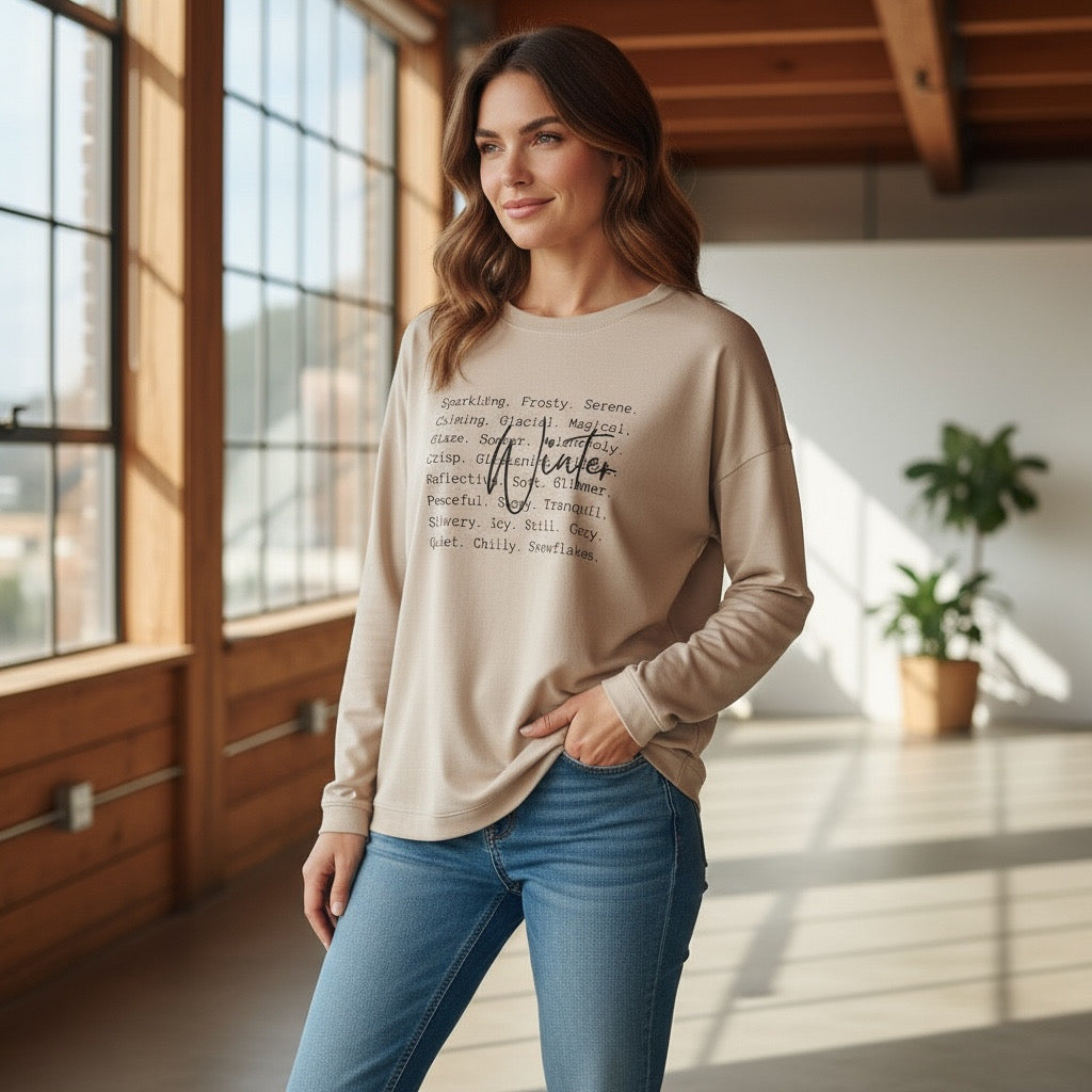 Winter Saying Long Sleeve by Legends & Wings