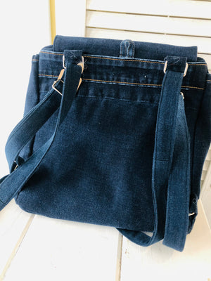Upcycled Levi Denim Backpack by Jeans Crafter 🇨🇦