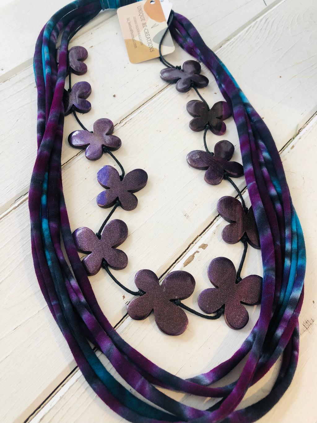 Unique Re-Creations Upcycled Necklace