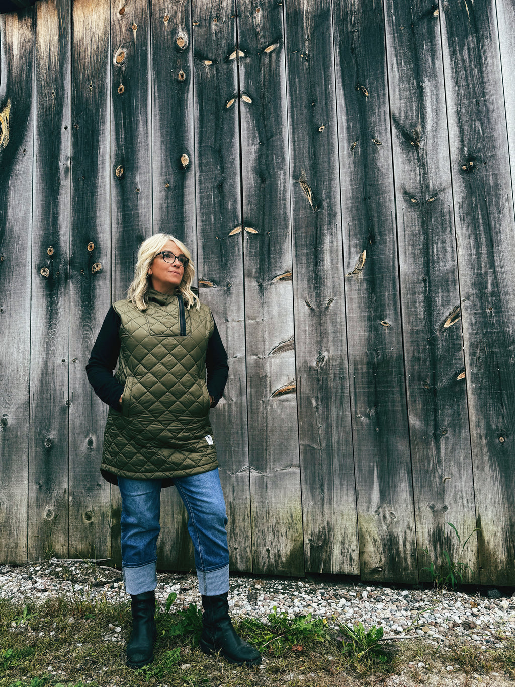 The Classic Pullover Vest by Buttcoat in Olive