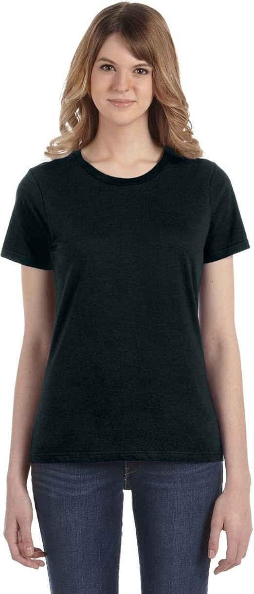 Zenana black  round neck cotton tee