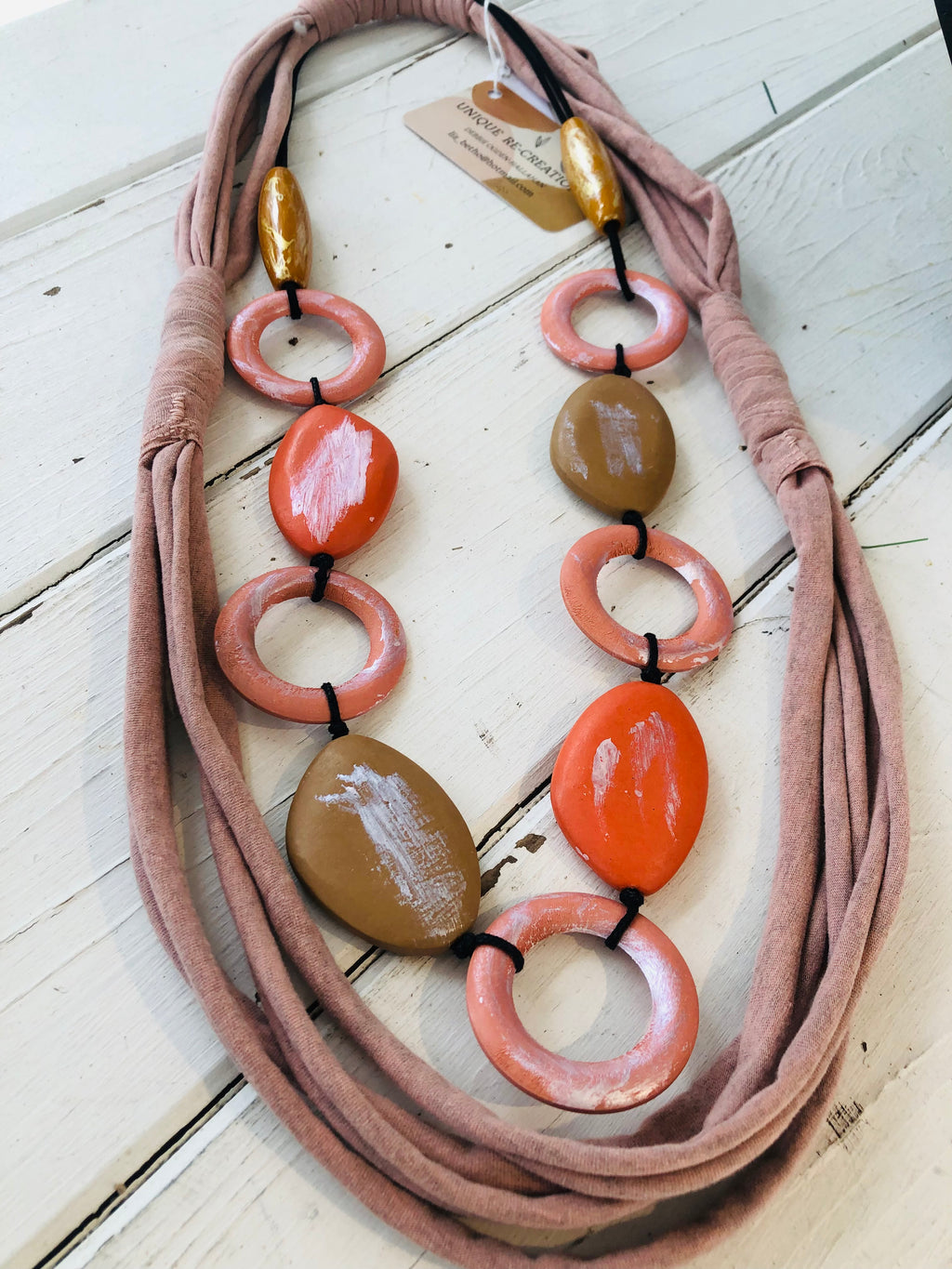 Unique Re-Creations Upcycled Necklace
