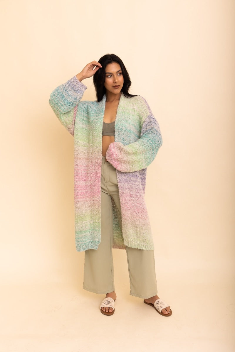 Ombré Sunset Cardigan