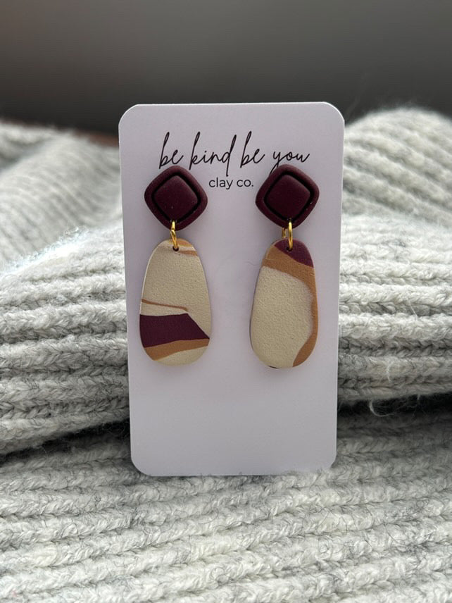 Be Kind Be You Clay Earrings 🇨🇦