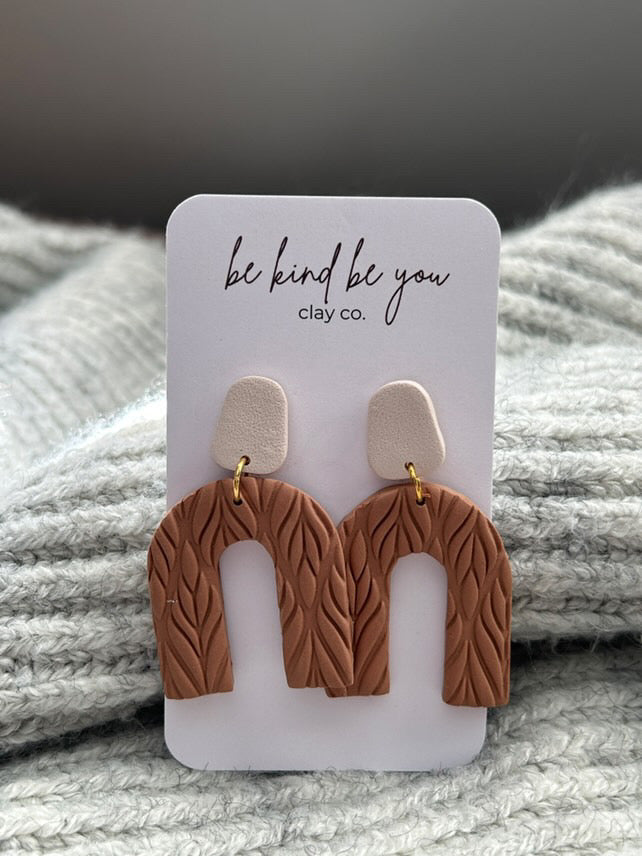 Be Kind Be You Clay Earrings 🇨🇦