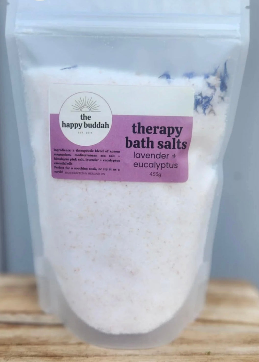 HB-BSLT The Happy Buddah Therapy Bath Salts