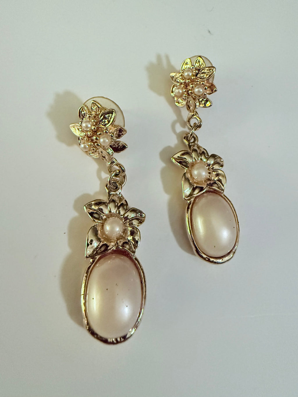 Vintage Pearl Drop Earrings
