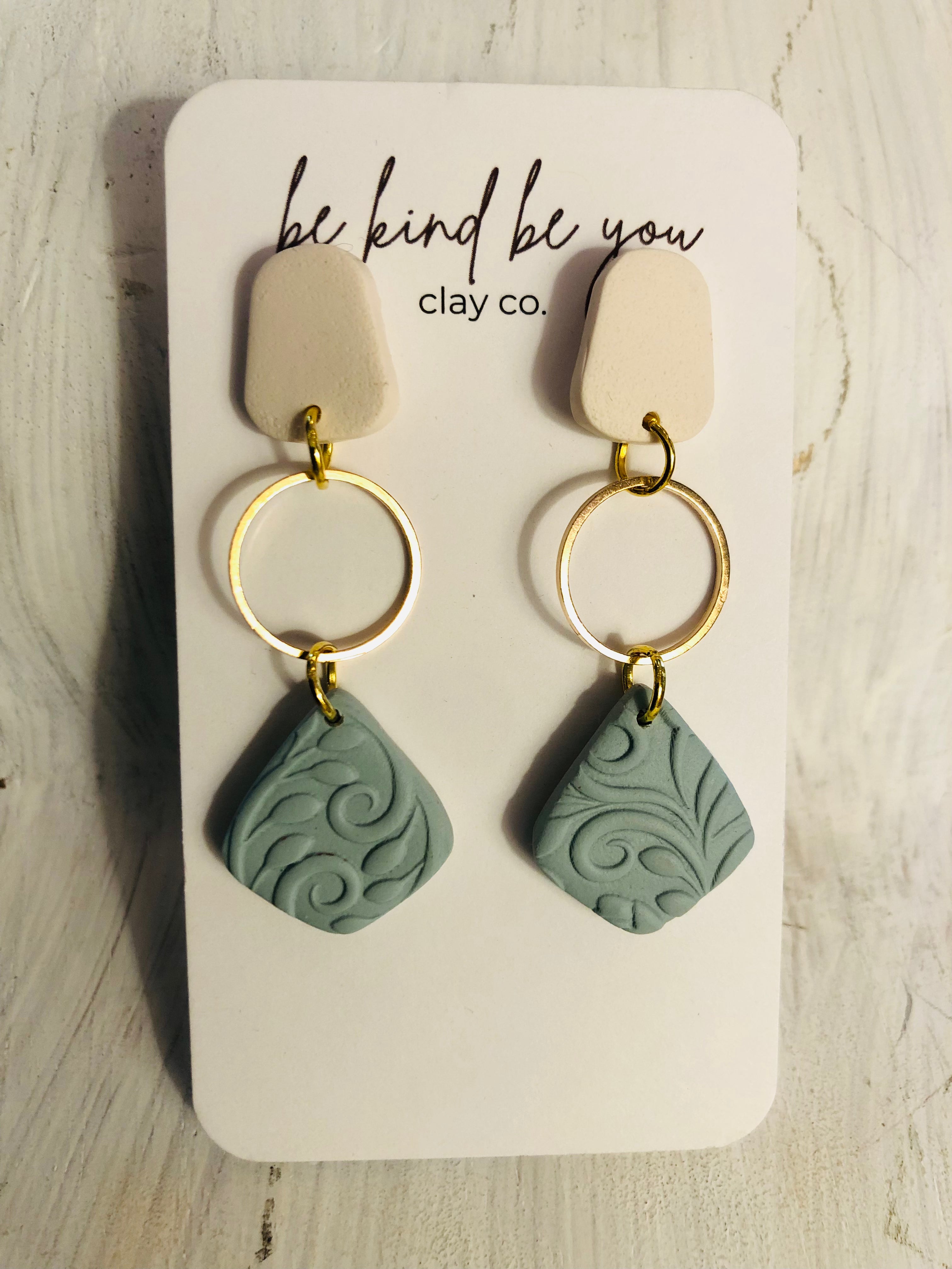 Be Kind Be You Clay Earrings 🇨🇦
