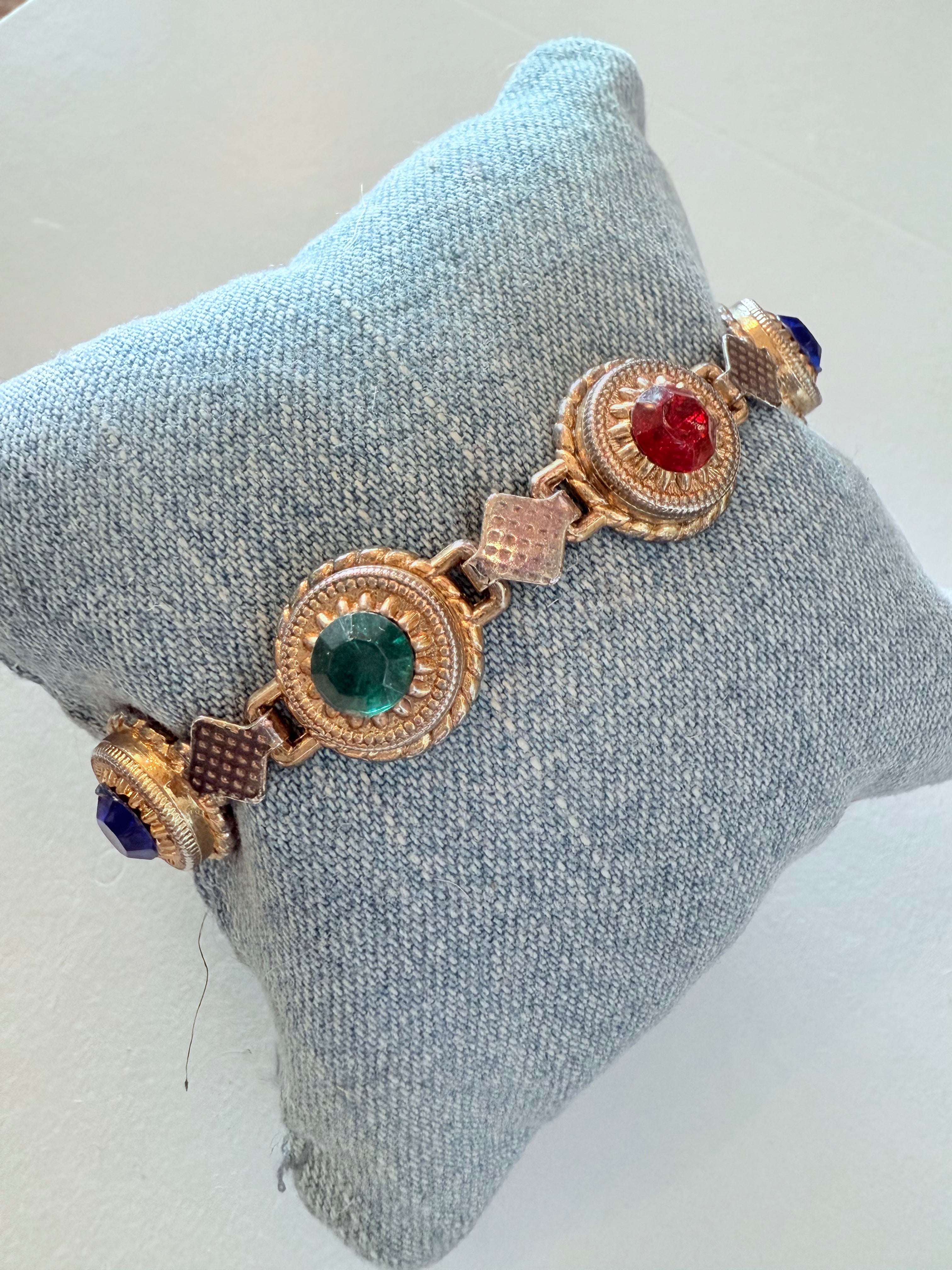 Vintage Gemstone Bracelet