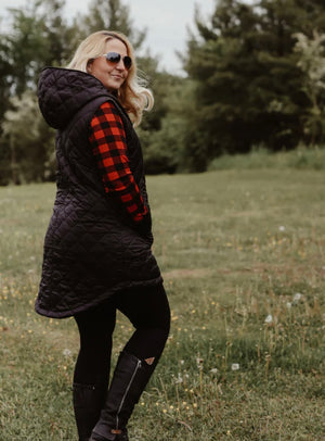 MThe Classic Pullover Vest by Buttcoat in black