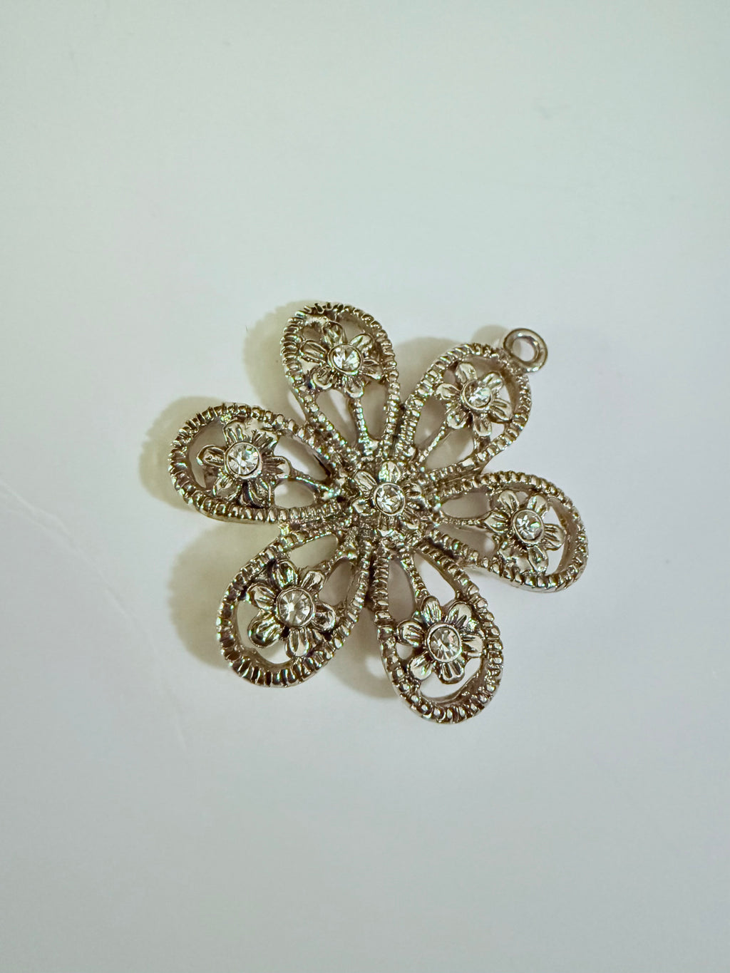 Vintage Floral Pendant