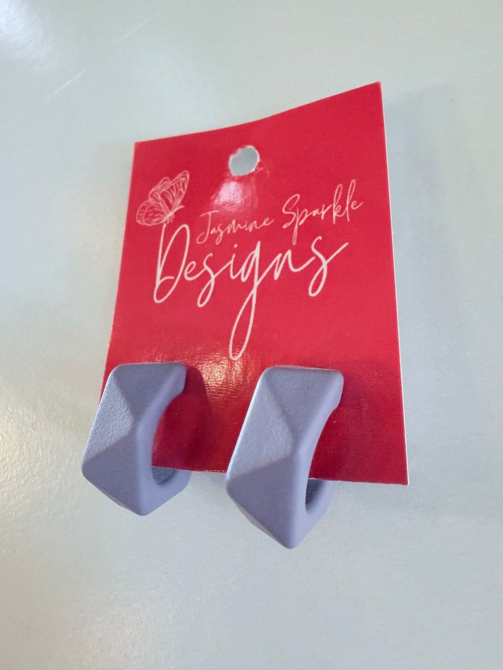 Jasmine Sparkle Acrylic Earrings