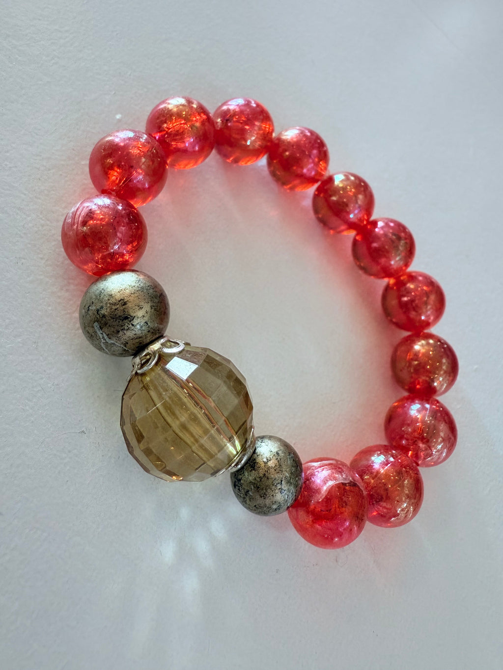 Vintage Crystal Stretch Bracelet