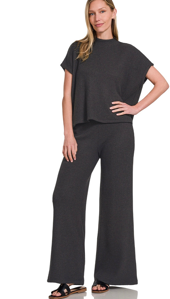 The Keys Two Pc Lounge Set- licorice