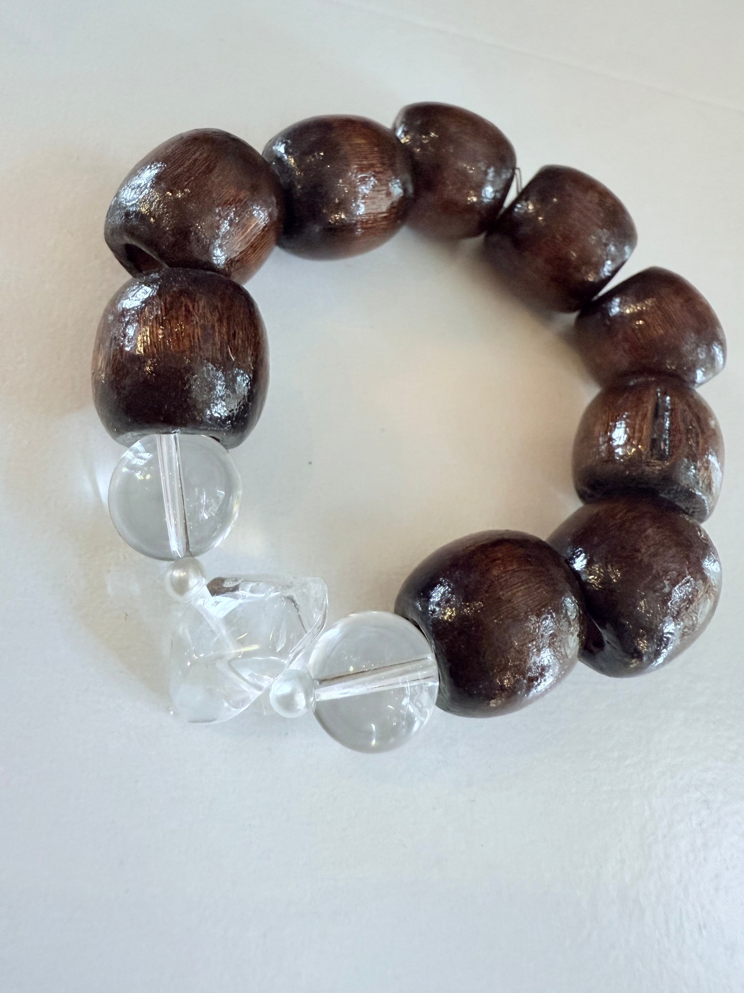 Vintage Crystal Stretch Bracelet