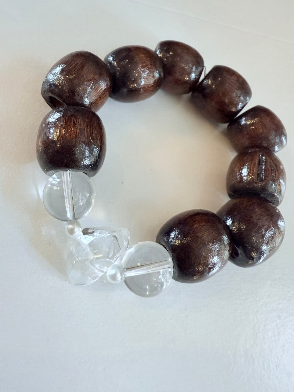 Vintage Crystal Stretch Bracelet