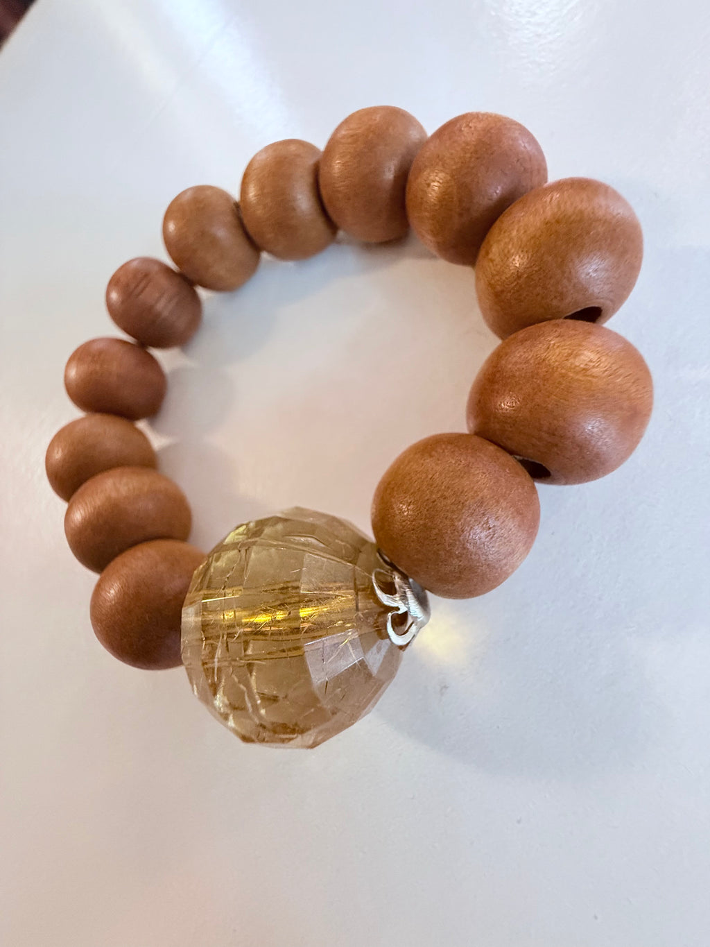 Vintage Crystal Stretch Bracelet