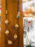 Wood Bead Necklace by Bali