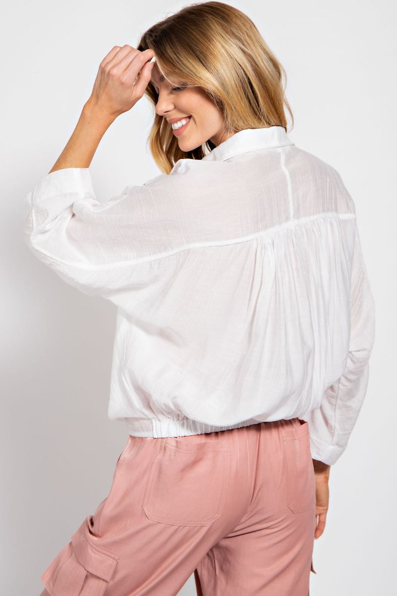 Back Jacket Blouse by EASEL