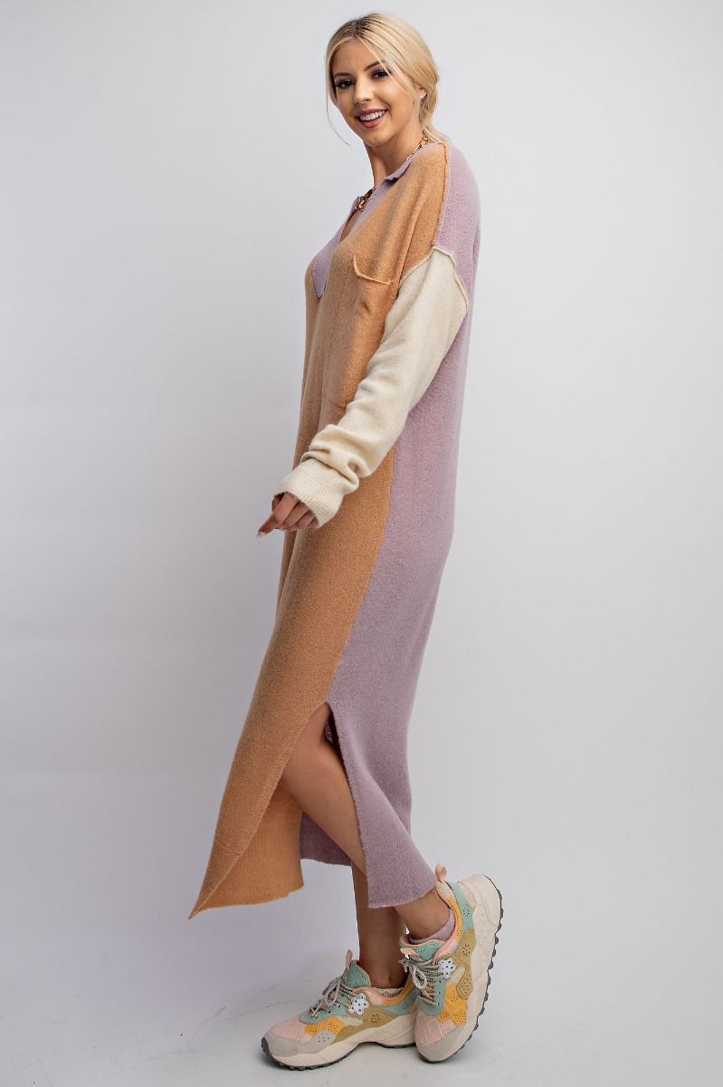 Neapolitan Knit Dress by EASEL