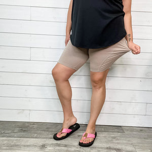 Mocha Bike Shorts
