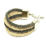 4 Strand Beaded Bali Bracelet