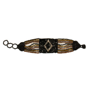 Sequin Bead Wrap Bali Bracelet