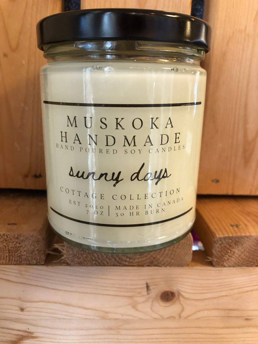 Muskoka Handmade Sunny Days Candle