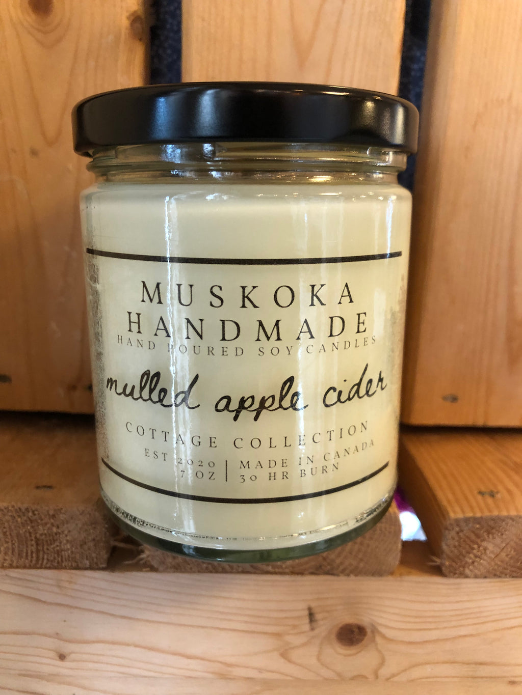Muskoka Handmade Candle- Mulled Apple Cider
