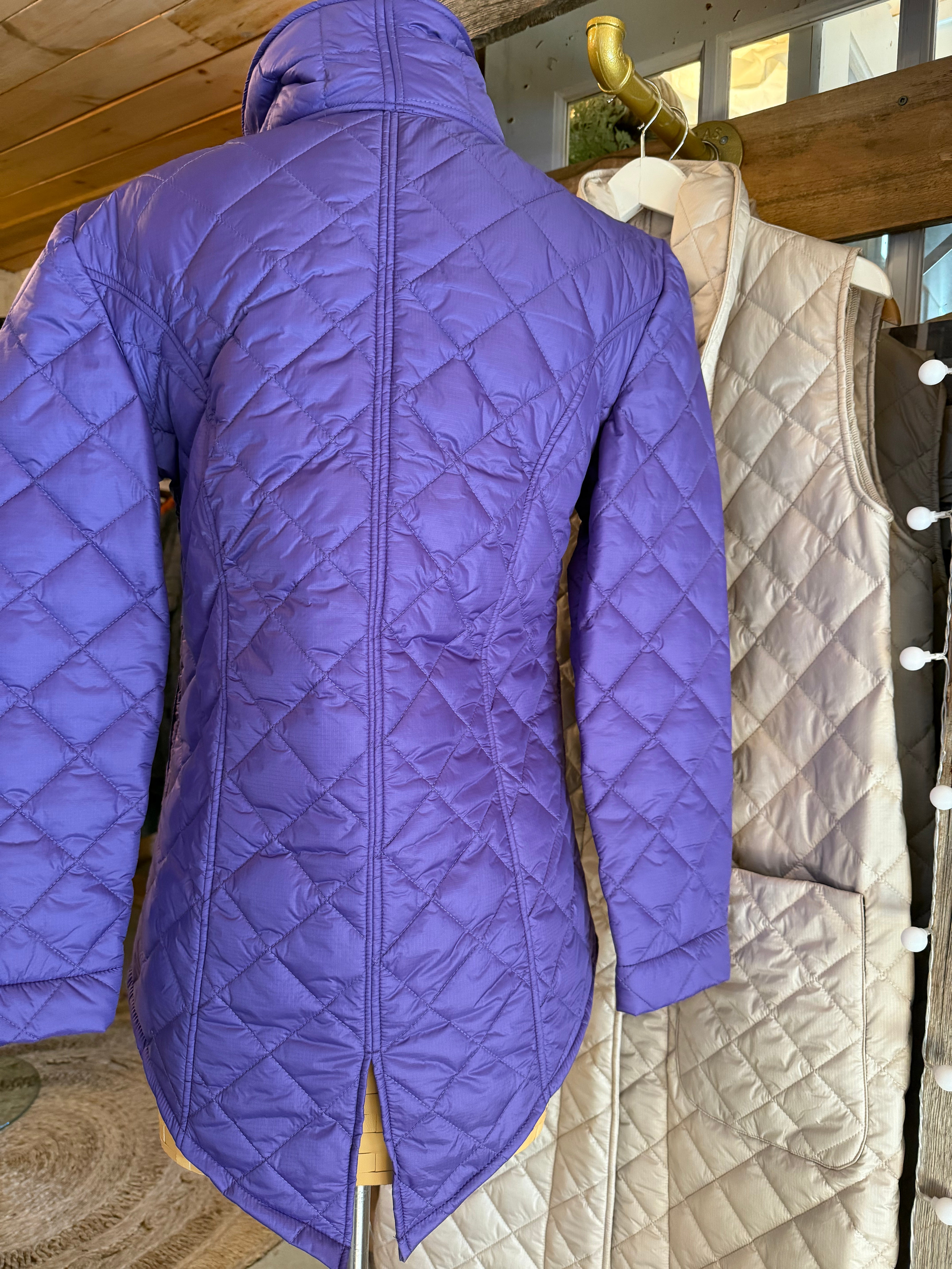 Buttcoat Riding Jacket- purple