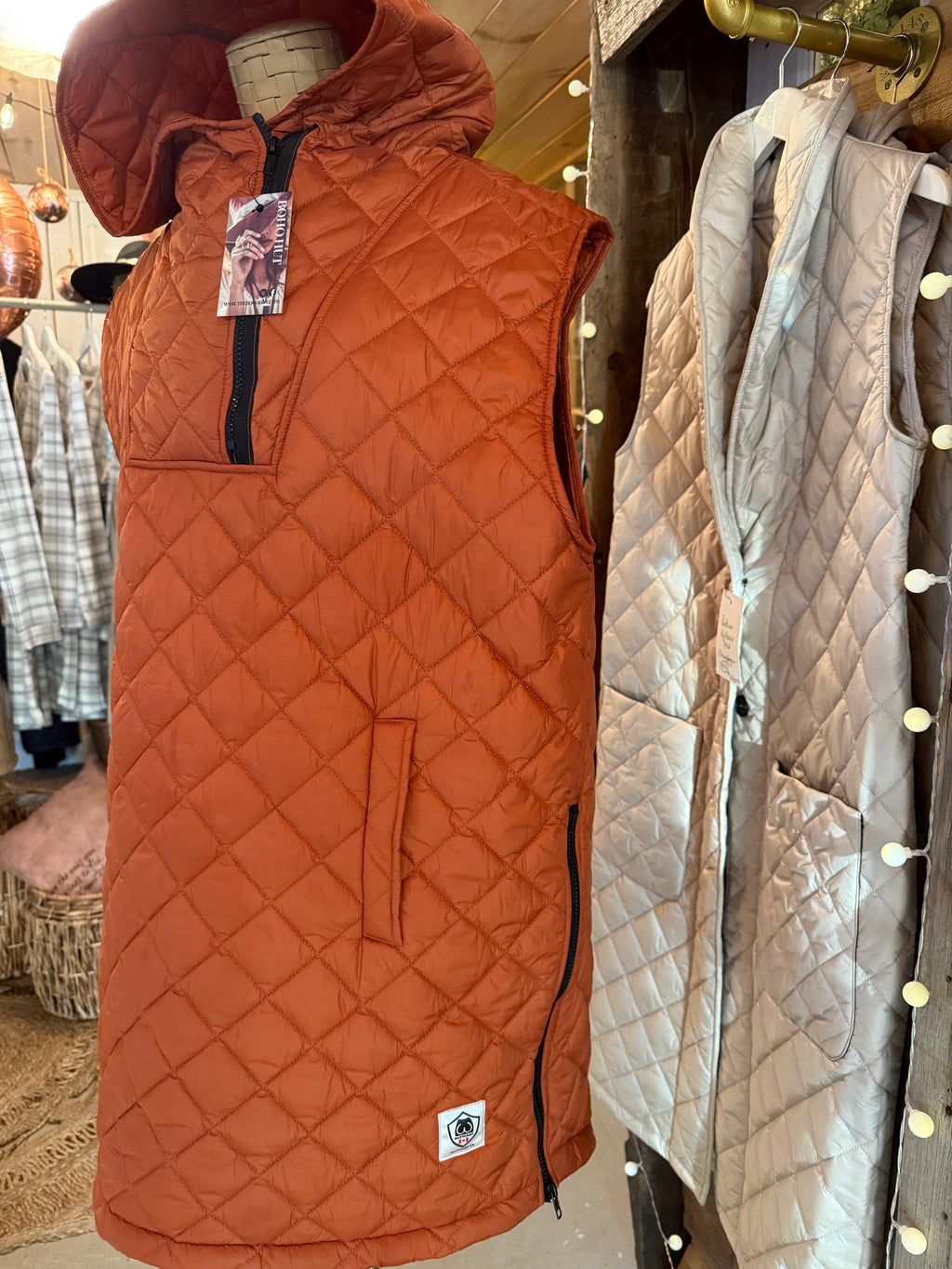 Buttcoat Classic Pullover - rust