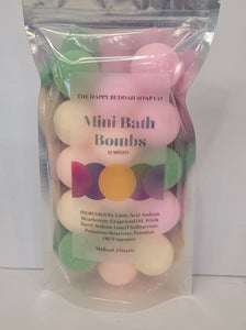 The Happy Buddah Mini Bath Bombs