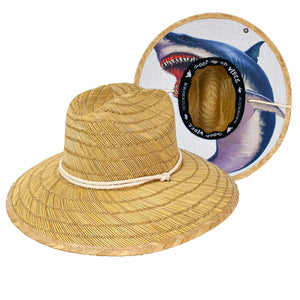 White Shark Lifeguard Hat By Peter Grimm