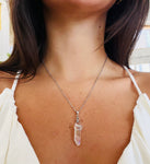 #7 Quartz Necklace by April Hylton Designs