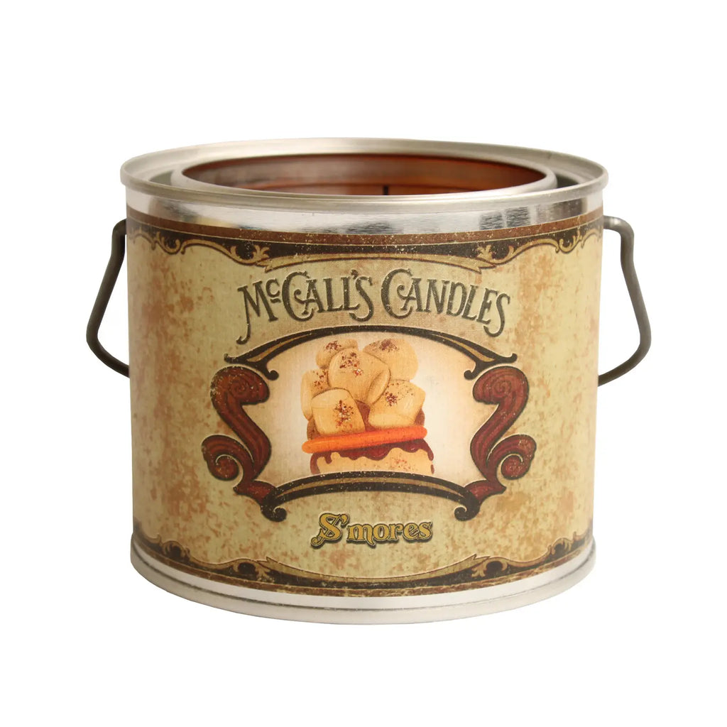Vintage Can Candle- raw cotton