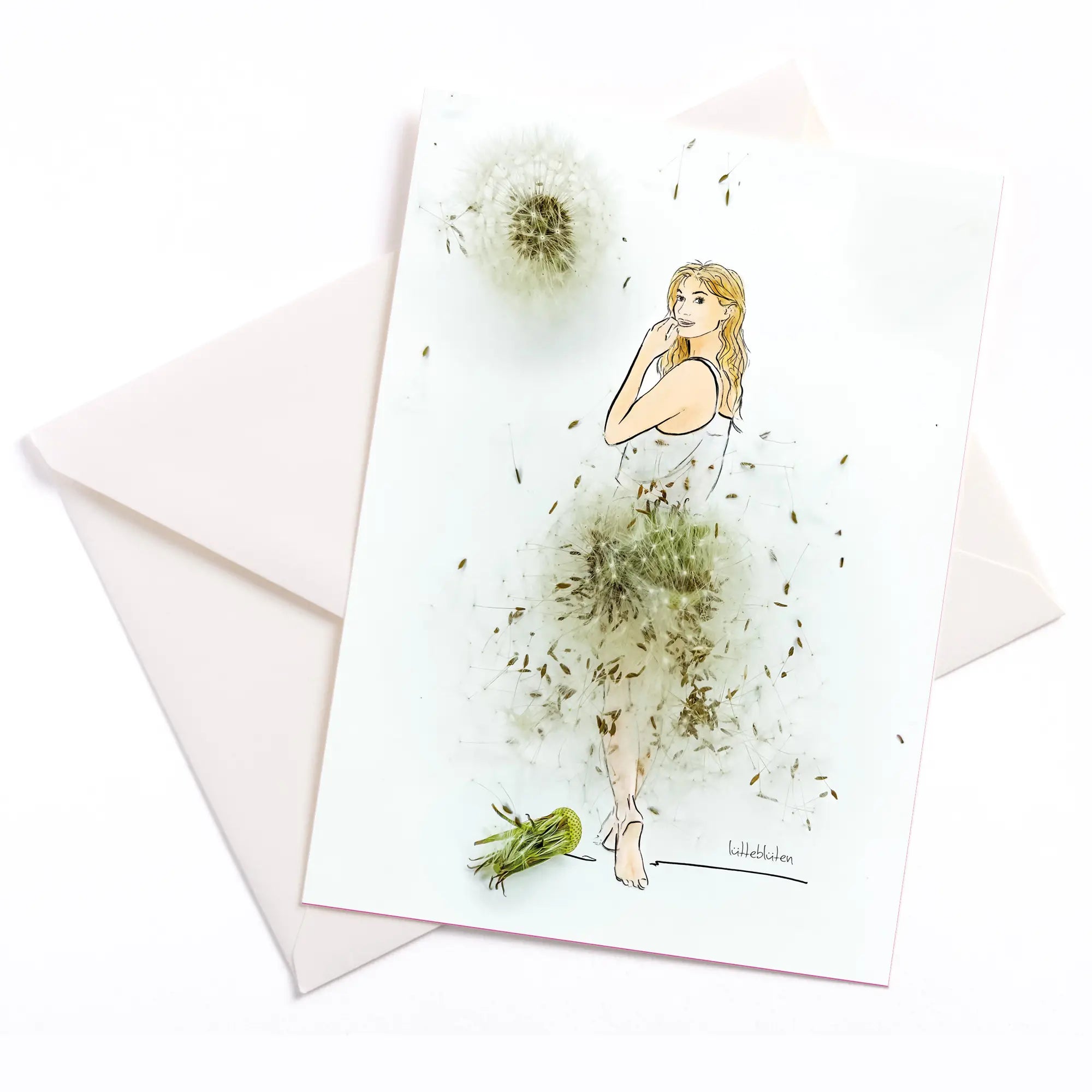 Dandelion Card by luttebluten