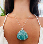 Amazonite Necklace by Anikwe Cote Creations