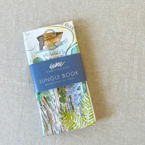 The Jungle Book Tea Towel by Elizabeth Wade
