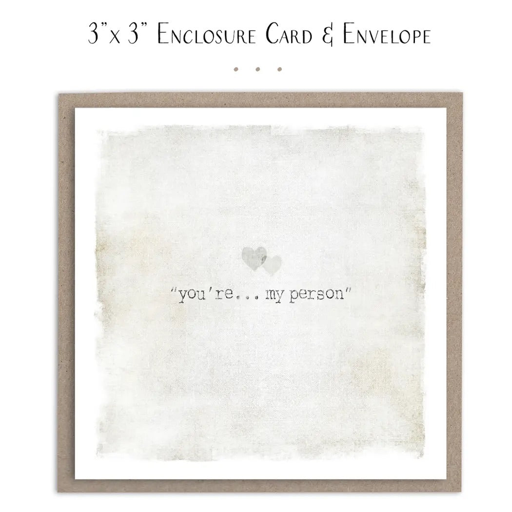My Person… Card Mini- blank inside