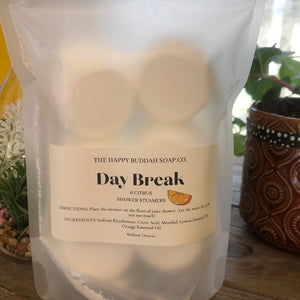 Citrus Shower Steamers by The Happy Buddah